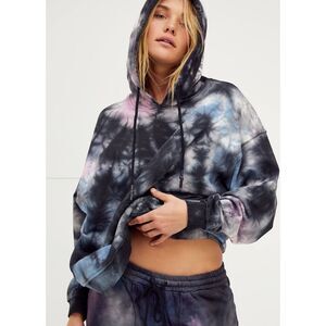ONE TEASPOON Tie Dye‎ Oversized Batwing Hoodie Sz Small